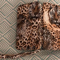 Leopard Wallet Case Style