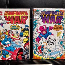 The Infinity War marvel comics #1-5