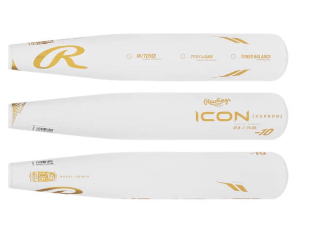 2024 Rawlings Icon USSSA Baseball Bat: RUT4I8/RUT4I10/RUT4I5. Sizes In The Post