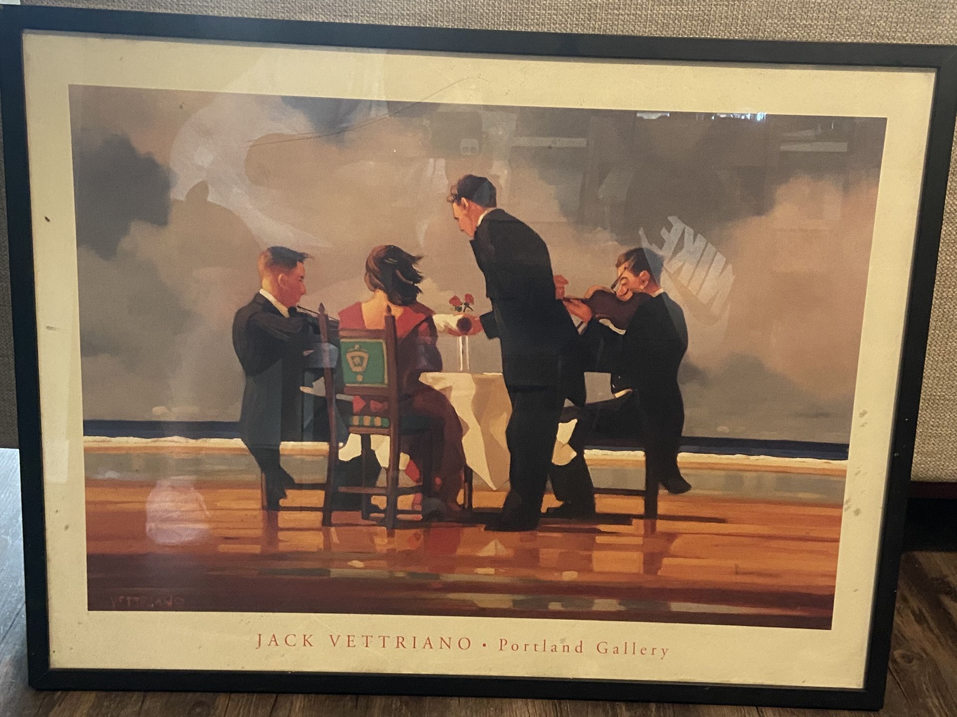 Jack Vettriano * ELEGY FOR THE DEAD ADMIRAL