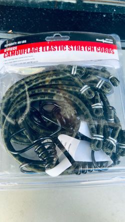 Camouflage Heavy Duty Stretch Cords