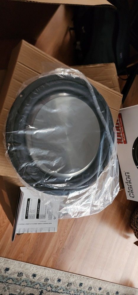 Clarion 1000W Max 12" Dual Subwoofer
