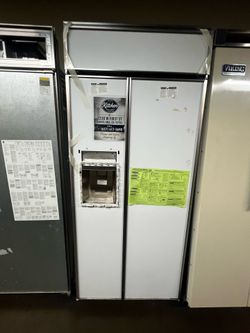 NEW OPEN BOX GE MONOGRAM BUILT IN 36”WIDE PANEL READY