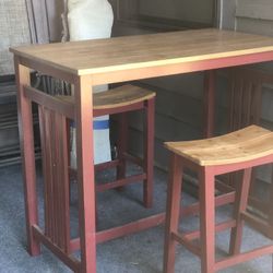 Table With Stools