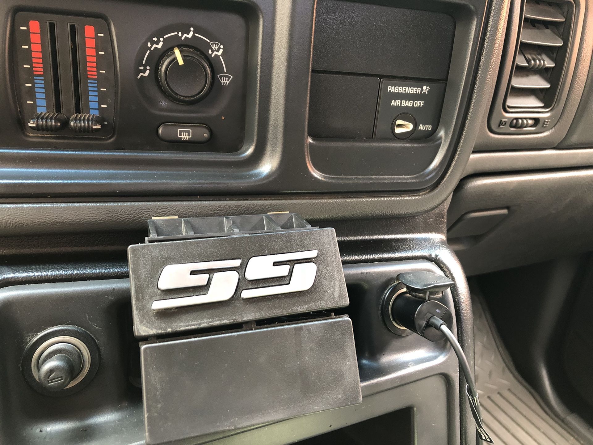 Ss Silverado dash board insert
