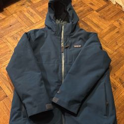 Girls Size 12 Reversible Winter Coat 