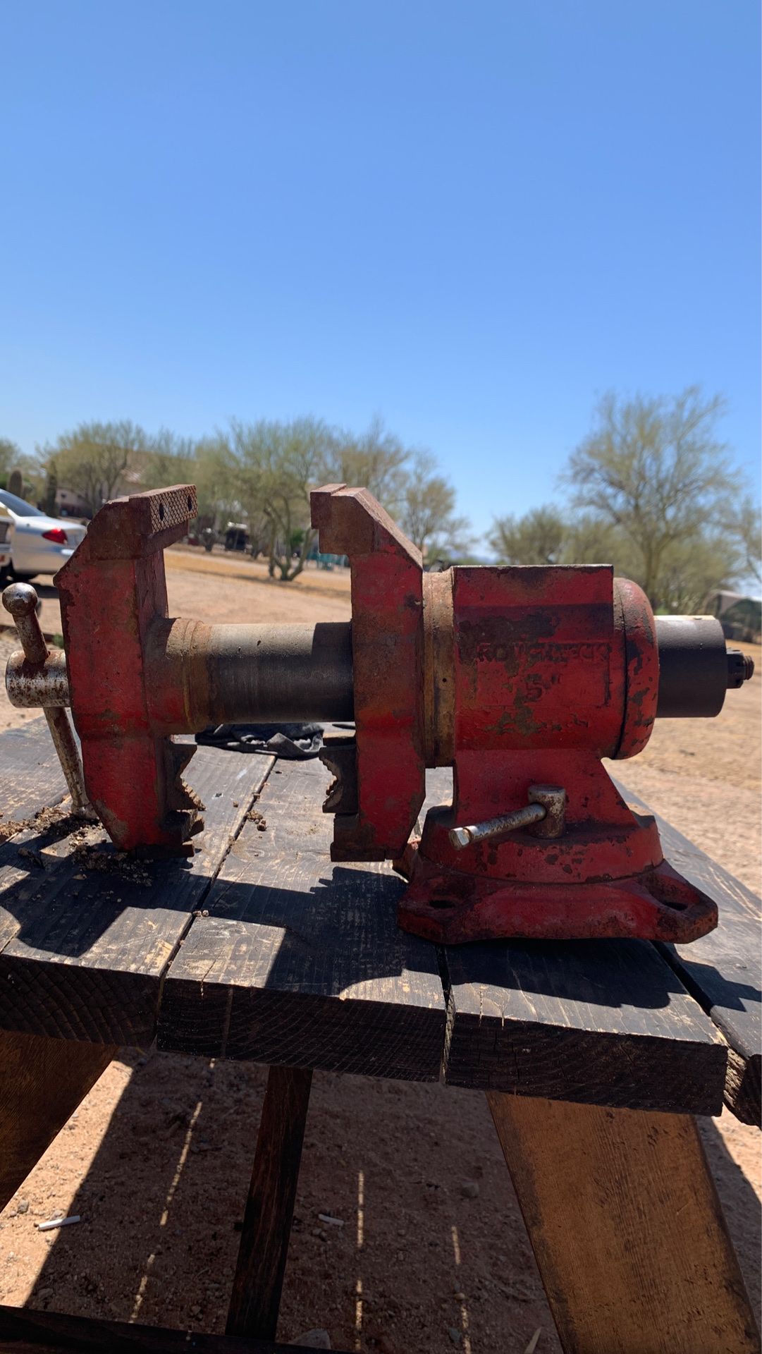 Roughneck 5 inch vise hotsell