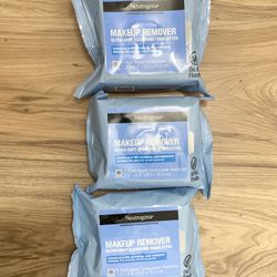 $10 For 3 Neutrogena makeup remover wipes 25ct brand new 