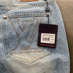 🔥LV Lovers Denim Shorts & T-Shirt (2025)