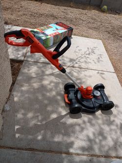 Black & Decker 3 in one weed eater edger and lawnmower