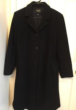 Black heavy duty Hilary Bradly long coat (8)