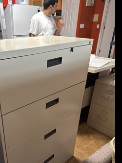 Large file cabinet