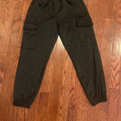 Black combat pants