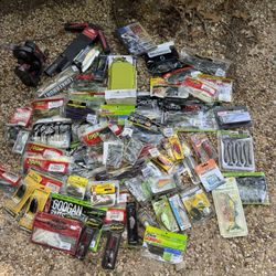 Entire Cooler Full Of Brand New Baits And Lures 