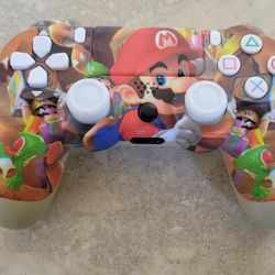 PS4 Controller - Super Mario Bros - Playstation 4 Joystick - PS3 - Playstation 3 - Wireless - Bluetooth - Android - Apple IOS - Tesla 