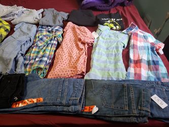 Boys size 7 and 8 clothes mostly children's place