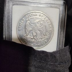 1876 Trade Dollar Carson City (Very Rare)
