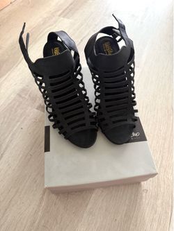 Black heels - size 8