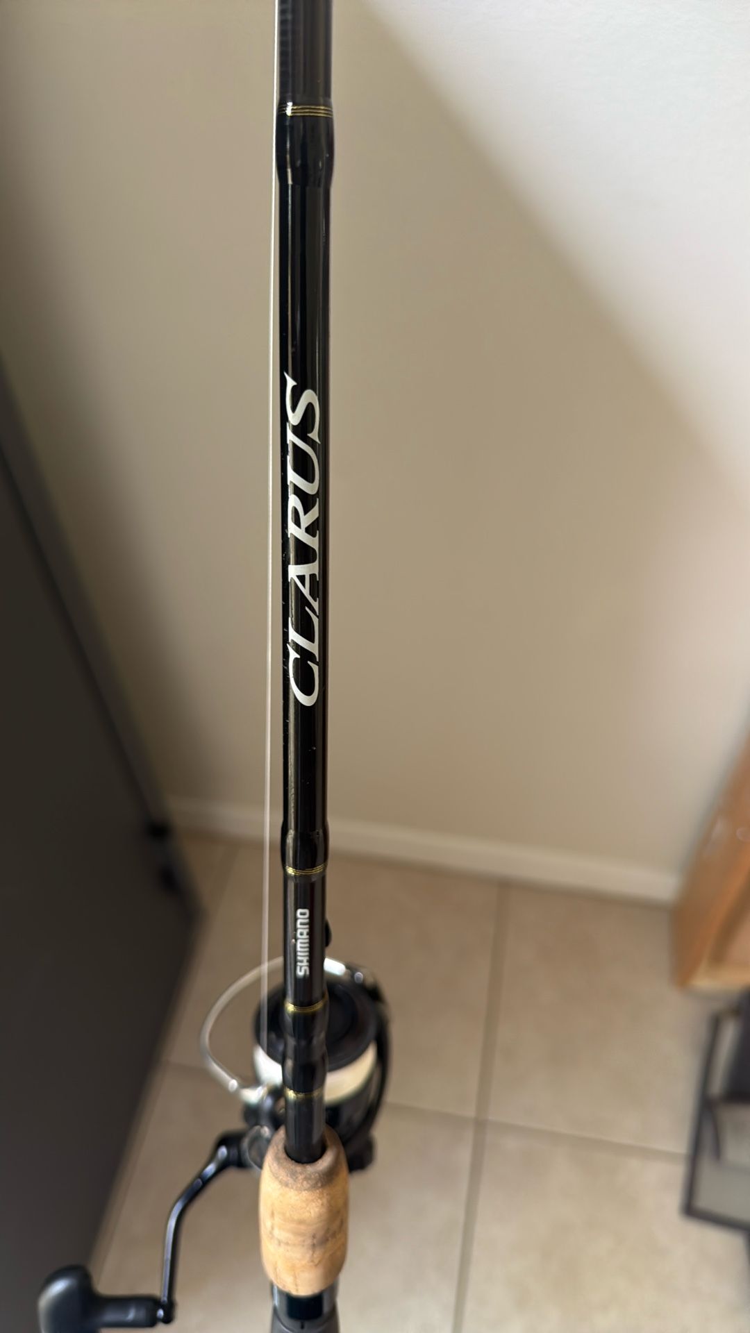 Diawa Back Bay On Shimano Clarus Rod