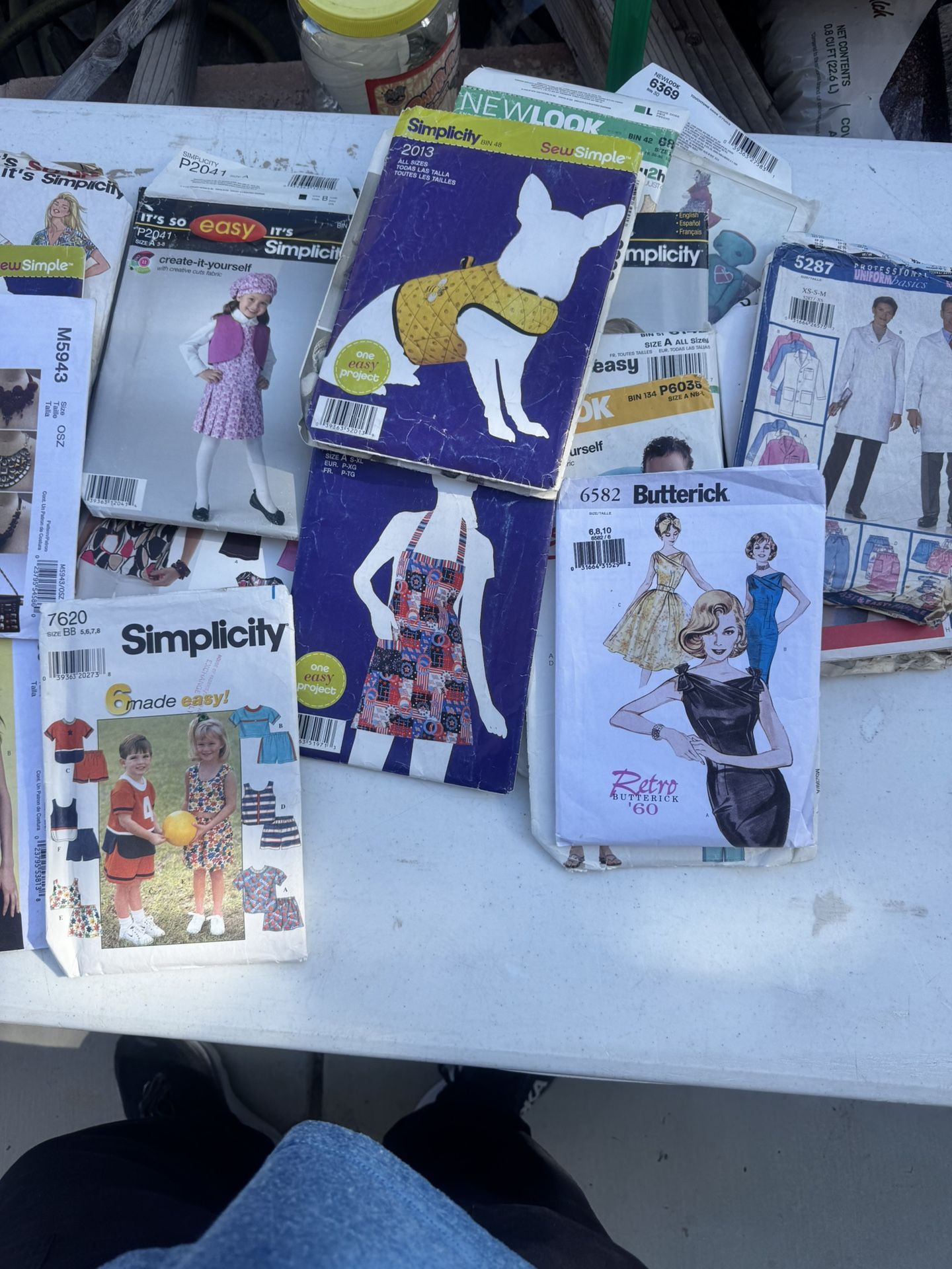 Sew Pattern 31 Pieces New