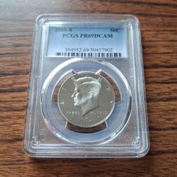 2008s Pr69 Dcam Half Dollar 