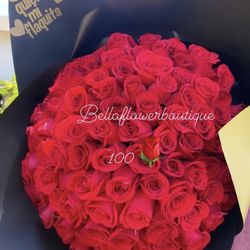 100🌹/roses/valentines/rosas/flower Arrangement