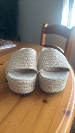 6.5 Womens Summer Wedged Slides