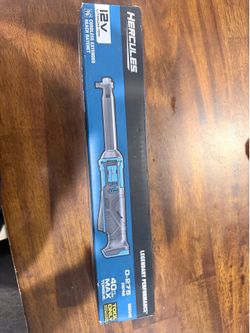 Cordless extended reach ratchet