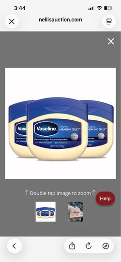 Vaseline Petroleum Jelly Original 3 Count Provides Dry Skin Relief And Protects Minor Cuts Dermatologist Recommended And Locks In Moisture 13oz