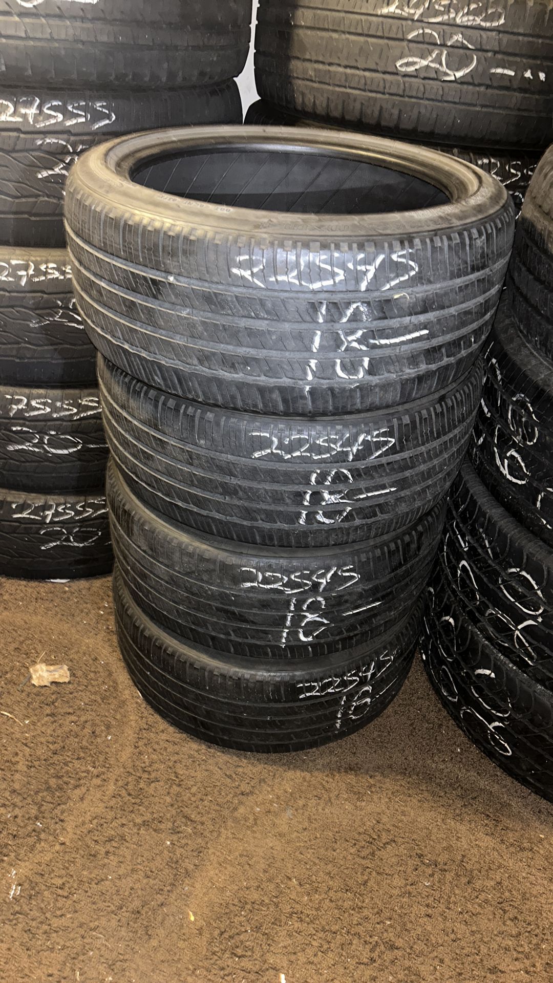 Set of 225/45/18 Michelin
