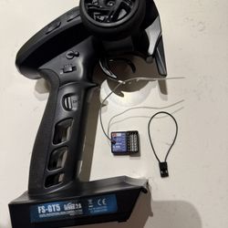 Flysky FS-GT5 6CH AFHDS RC Transmitter w/ FS-BS6 Receiver for RC Car Boat