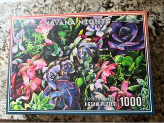 1000 Piece Succulent Puzzle