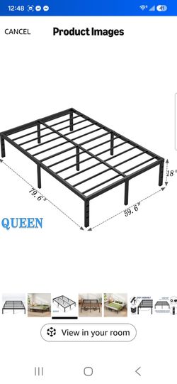 18 inch bed frame