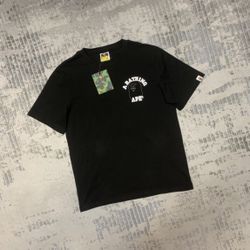 Bape ABC Camo Big Ape Head College Tee