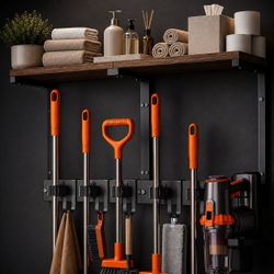 [NEW] Broom Holder with Shelf