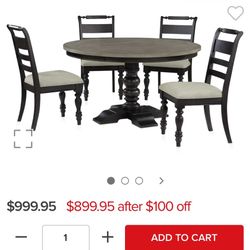 Table And Chairs Brand New 