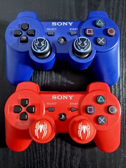 Custom PS3 Controllers Marvel Theme