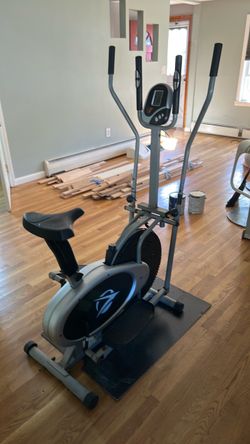 Plasma fit Elliptical machine (2in1)