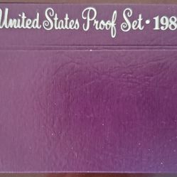 1986 US Mint Proof Set
