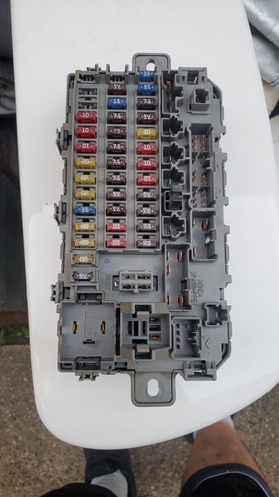 96 To 2000 Honda Civic Fuse Box