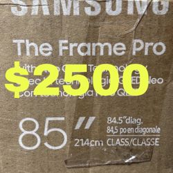 Samsung 85 The Frame Pro TV 2025 model , Check my profile for more models