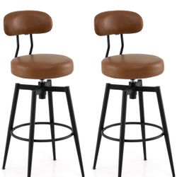 Set Of Two Bar Stools 