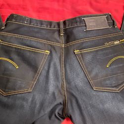 G-Star Men's Raw 3301 Straight Fit Denim Jeans Size 36x34