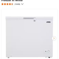 Frezzer 8.7cu Maggi Chef White New