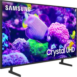 SAMSUNG Crystal UHD 4K TV 65-Inch DU7200, Object Tracking Sound Lite, PurColor, Motion Xcelerator, Q-Symphony  UN65DU7200DXZA