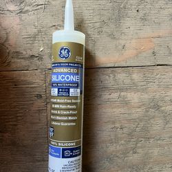 Advanced Silicone 2 Caulk 10.1 oz Window and Door Sealant Clear