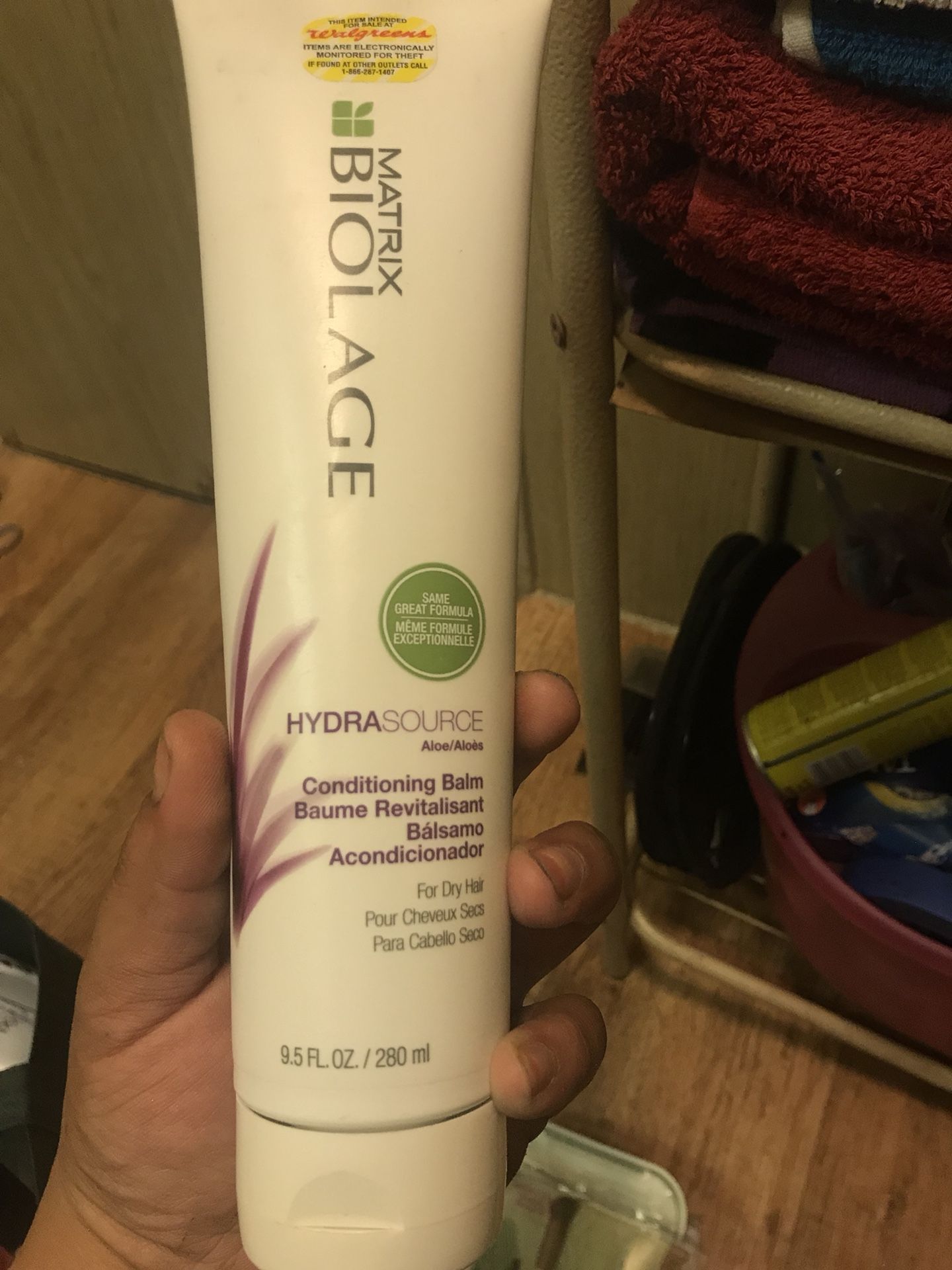 Biolage Hydrasource shampoo and conditioning balm