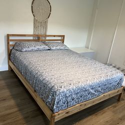Boho Bed Frame And Bed