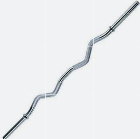 NEW STANDARD EZ CURL BAR 1" CURLING BARBELL