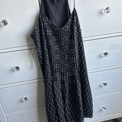 Black Summer Strap Dress